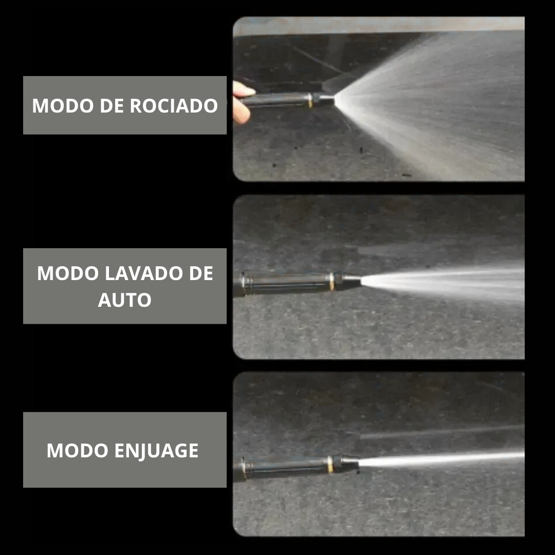 Kit 3 Boquillas de Alta Presión | Convierte tu Manguera en Hidrolavadora