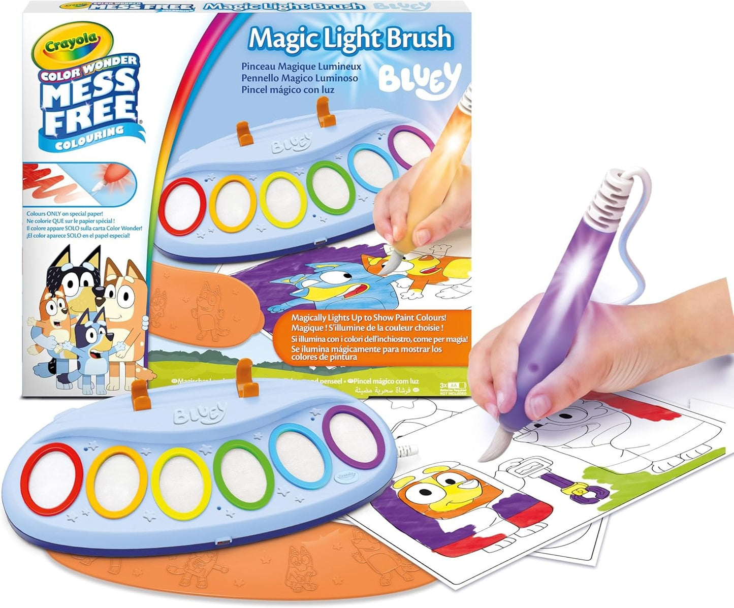 Pincel Mágico Luminoso "Magic Light Brush